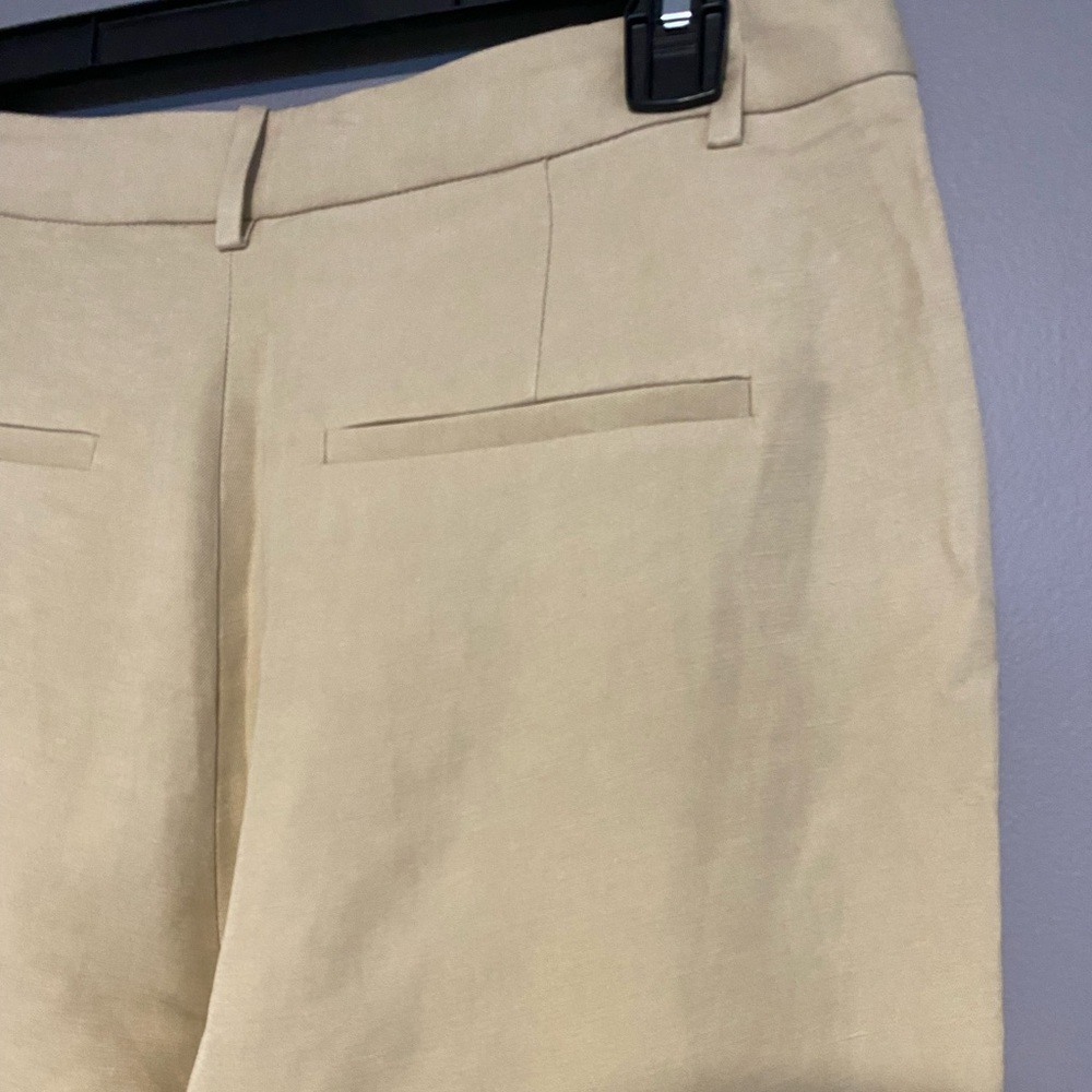 Nili Lotan Dayton Linen Silk Blend Wide Leg Trouser Pants - Picture 11 of 16